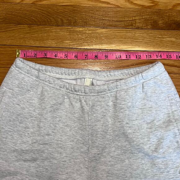 Skims Cotton Fleece Classic Jogger Light Heather Grey Size Small - Picture 8 of 9